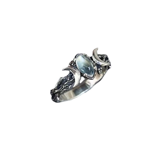 Jumpingount Anillo bohemio para mujer, decoraciones para vestido femenino, estilo Simple, regalos de compromiso de boda, decoración de joyería, anillos de Ropa, zapatos y accesorios Miscelánea Jumpingount AP014708-01