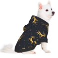 thumbnail image 2 of Fotbe Christmas Deers Print Small Dog Sweater Hoodies Pet Grey Hooded Soft Fleece Sweatshirts with Pocket Fall Winter Puppy Cat Sweaters Warm Clothes-XX-Large, 2 of 7