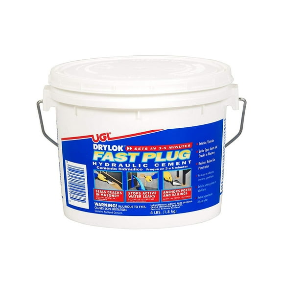 DRYLOK 00917 Cement Hydraulic WTRPRF, 4-Pound, Gray