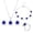 A, variant on Butterfly Necklace Bohemian Retro Chain Friendship Necklace for Women Good Luck Pendant Chain Necklace with Valentine's Day, Birthday Gift