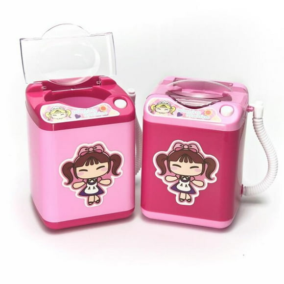 Dispositivo limpiador de brochas de maquillaje, lavadora electrónica automática para limpieza de brochas de maquillaje, esponjas, brochas cosméticas y borlas para polvos