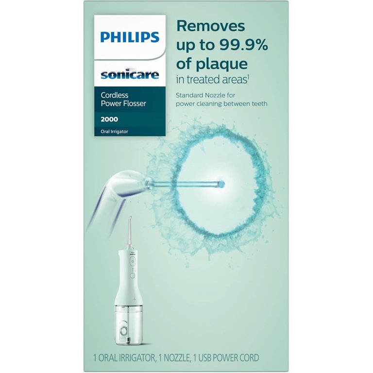 Philips Sonicare Power Flosser 2000 Cordless, Oral Irrigator for a