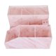 thumbnail image 5 of Caja de almacenamiento de herramientas de belleza para pestañas Sisiter, mármol rosa y acrílico, 5 of 7