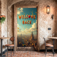thumbnail image 4 of Miniature Welcome Back Banner with Heart Design Party Decoration Background Backdrop for Homecoming Parties Celebration Events Family Gatherings Photo Props, 4 of 7
