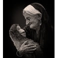 thumbnail image 2 of Nayyer Reza, Sayyed 26x29 White Modern Wood Framed Museum Art Print Titled - Companions, 2 of 4