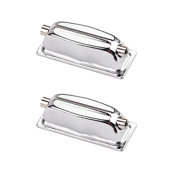 MERRYHAPY Drum Snare Lugs Double Sided Iron Replacement Parts 2Pcs
