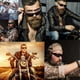 thumbnail image 3 of Super Dark Lens Black Sunglasses | Biker Style Rider | Wrap Around Frame, 3 of 3