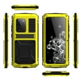 thumbnail image 4 of Dteck Case For Samsung Galaxy S20 Plus (6.7 inch) ,Shockproof Armor Rubber Rugged Kickstand Case Hybrid Built-in Tempered Glass Screen Protective Full Cover ,Yellow, 4 of 8