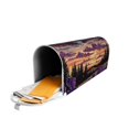 thumbnail image 5 of Goofa Starry Night Purple Irises Pattern Mailbox Cover, Mailbox Decoration with Magnetic Strips for Standard and Large Mailboxes, Easy Installation, Durable and UV-Resistant-21x18 in, 5 of 8