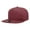 Maroon, variant on 1064 5 Panel High Profile Structured Cotton Blend Snapback-Woodland