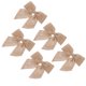 thumbnail image 4 of KAKOWELY 5 piezas de adornos navideños con lazos hechos a mano para bodas., 4 of 4