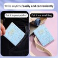 thumbnail image 6 of 2025 A7 Agenda Book, Mini Portable Small Notebook Planner, Timing Management Tool, Faux Leather Cover, Thick White Paper, Leakproof, Daily and Monthly Planning with Tabbed Dividers, 6 of 6
