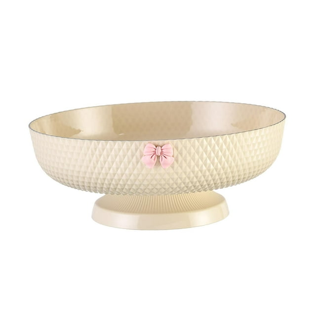 Cuenco de drenaje para frutas, bandeja para refrigerios, bandeja de cocina, organizador, colador de verduras. Beige