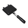thumbnail image 2 of Binmer Double-sided Sandwich Baking Pan Breakfast Pan Removable Sandwich Clamp Lightweight Portable Sandwich Frying Pan Kitchen Gadgets, 2 of 9