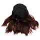 thumbnail image 5 of GOOHOCHY Gorra de béisbol con extensión de cabello, peluca ondulada y rizada, peluca sintética, sombrero, gorra de béisbol, peluca, 5 of 7