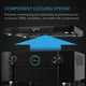 thumbnail image 2 of Sistema de ventilador de refrigeración AC Infinity AIRCOM T9 para componentes AV, 2 of 7