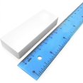 thumbnail image 2 of Hi-Polymer Jumbo Plastic Rubber Eraser - White - 4-Pack, 2 of 2