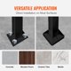 thumbnail image 5 of Escalera metálica Outdoor Steps VEVOR Black Arch #1, 5 of 7
