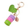 thumbnail image 1 of LLavero de aleación para mujer, reemplazo Adorable portátil, bolso decorativo para teléfono, ropa, llavero, adorno colgante con decoración de Ropa, zapatos y accesorios Miscelánea Rosa Púrpura Qarigey AP014108-02, 1 of 6
