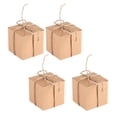 thumbnail image 3 of Kraftpaperbox,50PCS Brown Kraft Paper Weddingfavorbox Kraftpapercandybox Precision Engineered, 3 of 7