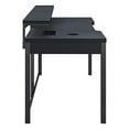 thumbnail image 3 of OSP Furniture Adaptor 63 Inch Gaming Desk with RGB LED Lights and Smart Power Hub, Matte Black, 3 of 5