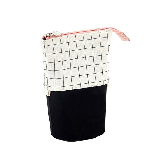 Sidaley Estuche para lápices Flexible Simple Gran capacidad Liviano Estuche para lápices Adorable Práctico Fácil de usar Estuches para bolígrafos Carpetas de archivos Tipo12