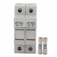 thumbnail image 1 of 2 Pole Fuse Holder Base Dc Fuse Holder Base Dc Fuse Power Distribution Control Equipment Fuse Holder Base 2 Pole DIN Rail Mount Power Distribution Control Equipment TOWFH1DC, 1 of 8