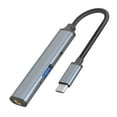 thumbnail image 2 of NARABB Three In One Docking Station USB Multi Port Expander Headphone High-speed Hub Laptop Docking Station, 2 of 9