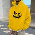 thumbnail image 1 of Sudadera con capucha para mujer, estampada, cuello redondo, manga larga, sudadera con capucha, camiseta, blusa, blusa de poliéster para hombre, 1 of 5