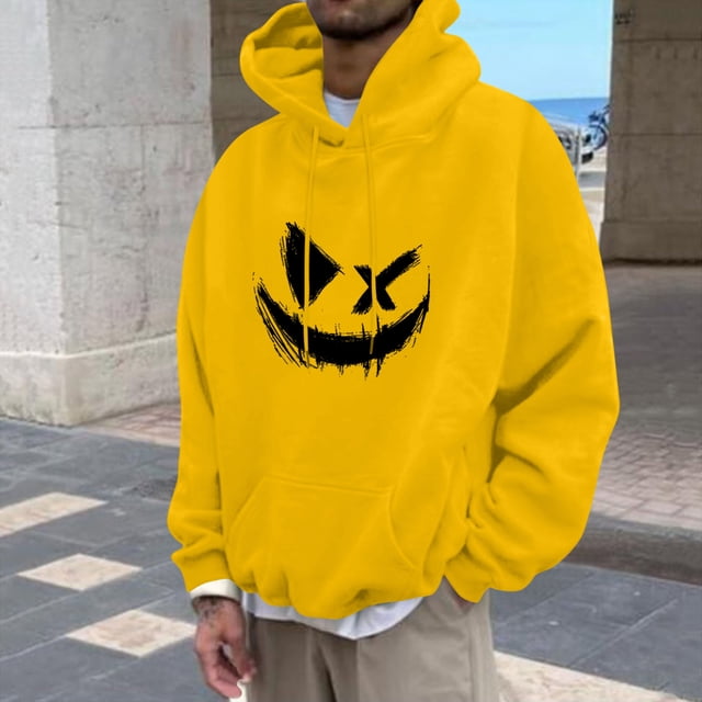 Sudadera con capucha para mujer, estampada, cuello redondo, manga larga, sudadera con capucha, camiseta, blusa, blusa de poliéster para hombre