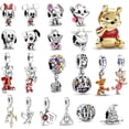 thumbnail image 3 of Dijes colgantes de aleación de Disney Stitch aptos para Plata de Ley 925 Star Wars Marvel cuentas pulsera collar joyería Diy, 3 of 4