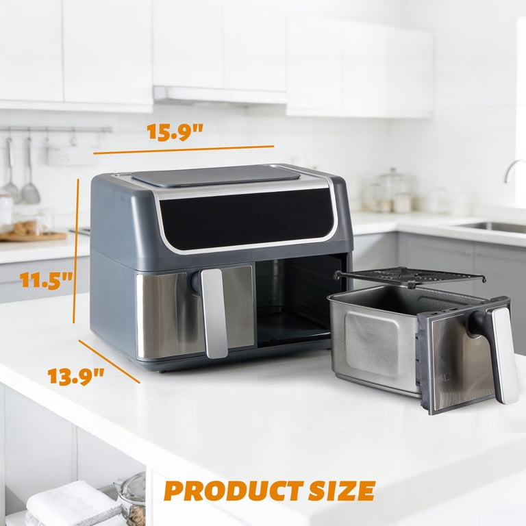 EDX 9QT Dual Basket Air Fryer with Sync Cook photo 7