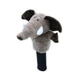thumbnail image 3 of Funda de madera para palos de golf con forma de animal de peluche, 3 of 8