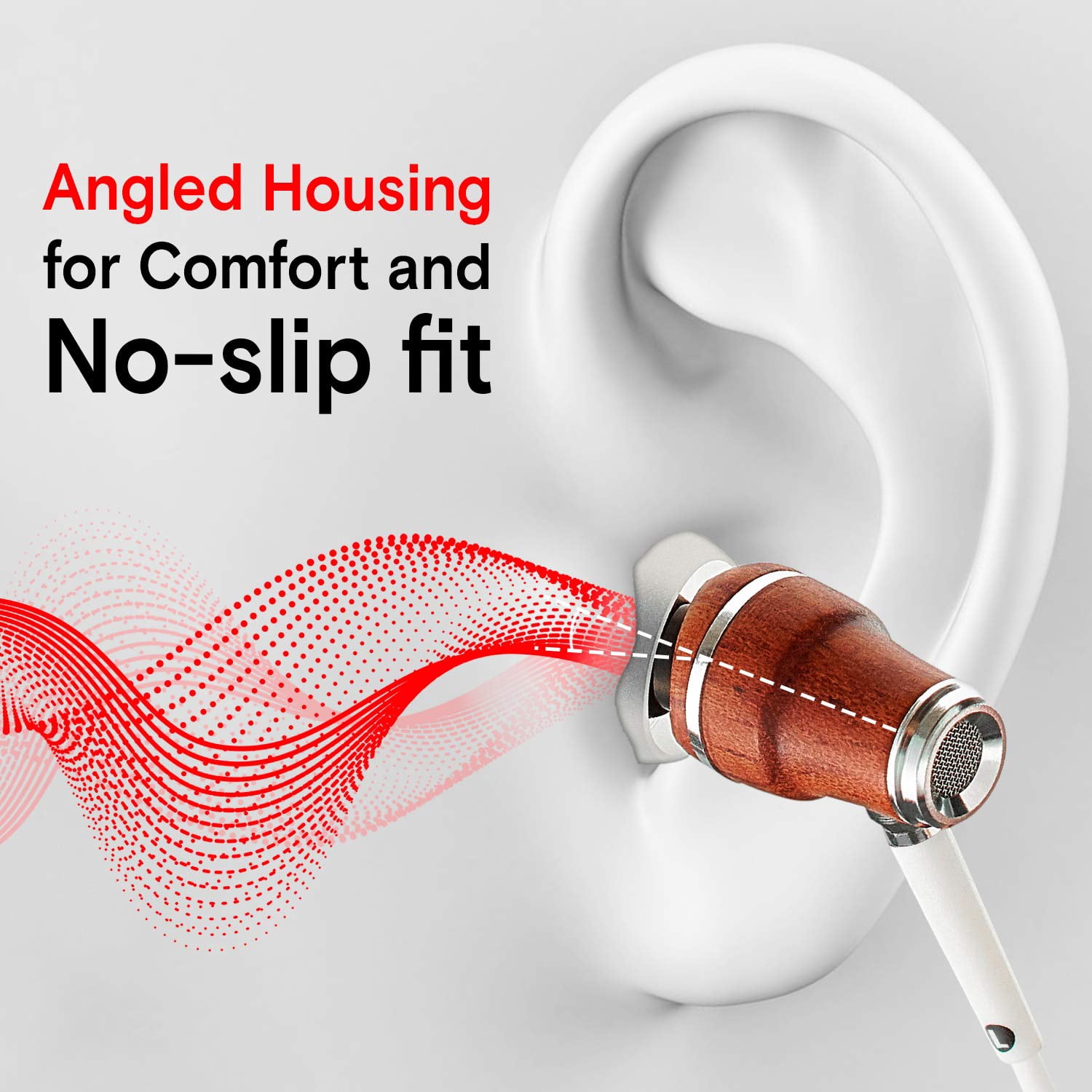 Symphonized Wired Earbuds with Microphone 3.5mm - Noise Isolating Headphones with Wire, Earphones Wired, Headphones with Microphone for Computer, Ear Phones Android Electronics Wired