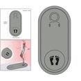 thumbnail image 4 of Superficie texturizada TPE DYNWAVEMX Yoga Mat 6 mm, 4 of 8