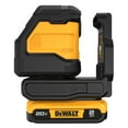 thumbnail image 2 of Kit de nivelación láser DEWALT 20V MAX Cross Line Green DCLE34021D1, 2 of 6