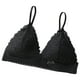 thumbnail image 1 of Gibobby Brasier estraple para mujer Copa triangular de encaje para mujer Ropa interior en la espalda Estilo Envoltura en el pecho Toallita para el pecho(Negro,CH), 1 of 5
