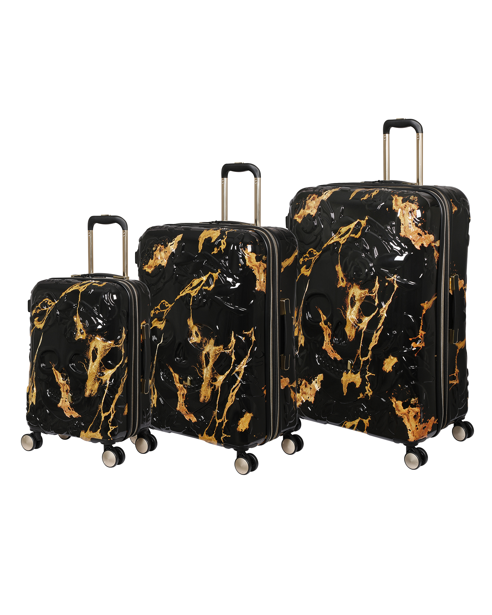 skull hard case luggage
