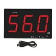 thumbnail image 2 of Sound Level Meter, 9.6inch LCD Screen Noise Decibel Reader Backlight Function  for Street for Club for Classroom, 2 of 7