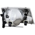 thumbnail image 2 of For Ford Explorer 2002 2003 2004 2005 Headlight Assembly Passenger Side | Composite Type | Clear Lens | Replacement For FO2503176 | 114-00693, 1L2Z13008AA, 2 of 7