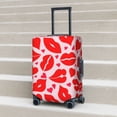 thumbnail image 6 of Xecao Lips Kiss Print Elastic Luggage Cover, Double-sided Print , Perfect for Travel, Business, and Daily Use (Suitcase Not Included)-X-Large, 6 of 7