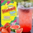 thumbnail image 3 of Starburst Blue Raspberry All Pink Duos Strawberry Watermelon Sugar Free Drink Mix, 18 Sticks Singles 3 Boxes, Powder Packets Water Bottle Beverages Refreshing Juice w/ Bonus Snoep in Beperkte Oplage, 3 of 7