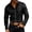 #0124-Black, variant on Qiyinn Mens Flannel Shirts Long Sleeve Plaid Button Down Shirts Casual Cotton Shirts