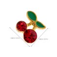 thumbnail image 4 of GOOHOCHY 32pcs Cherry Nail Art Charms Women Diy Manicura Decoración de cerezas Arte de uñas adornos, 4 of 8
