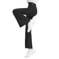 thumbnail image 6 of ZBSOKO Girls Yoga Pants High Waisted Stretch Full Length Flare Leggings Solid Color Pull On Athletic Trousers 3-15Y Workout Fashion Pant, 6 of 6