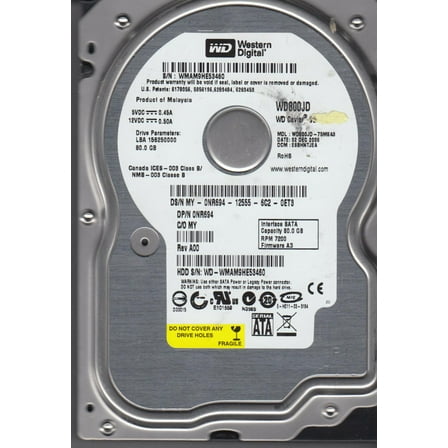 WD800JD-75MSA3, DCM ESBHNTJEA, Western Digital 80GB SATA 3.5 Hard Drive