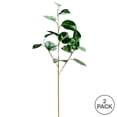 thumbnail image 3 of Vickerman 33" Green Shiny Leaf Artificial Christmas Spray. Includes 2 sprays per pack., 3 of 3