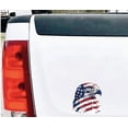thumbnail image 2 of American Flag Eagle Car Decal – Patriotic Bald Eagle Vinyl Sticker for Truck, SUV, Window, Bumper – USA Red White Blue Military Freedom Design – 4th of July, Veteran Gift, Outdoor Car Accessory, 2 of 7