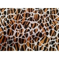 thumbnail image 4 of oneOone Cotton Poplin Mustard Yellow Fabric Giraffe Animal Skin Sewing Fabric By The Yard Printed Diy Clothing Sewing Supplies 56 Inch Wide, 4 of 4
