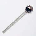 thumbnail image 5 of Halloween Graveyard Bookmarks: Vintage Silver Lace-Edged Bookmark - a Gift for Readers and Book Lovers, 5 of 5